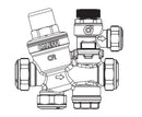 22mm 3/8 Bar Inlet Control Multibloc Valve Group 3 Bar TZG-3.0-A0.75I