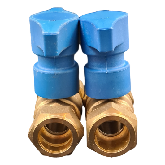 Boiler-M8 Isolation Valves 28 mm (Pair) – Full-Bore Compression Valves for Magnetic Filter Installations