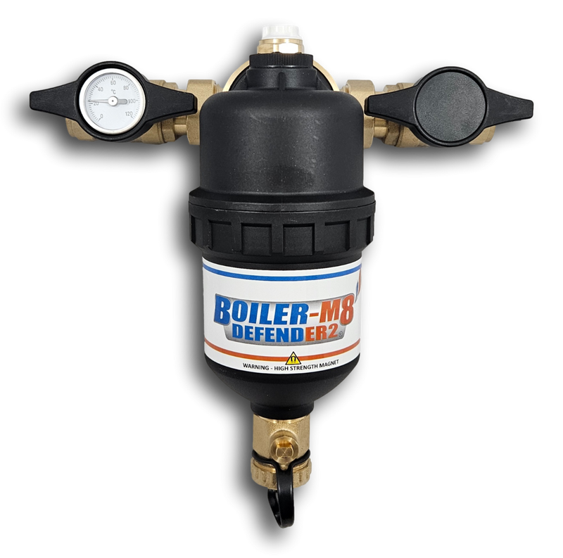 Boiler-M8 Defender-2 22 mm Magnetic Filter – Central Heating System Protection & Filtration