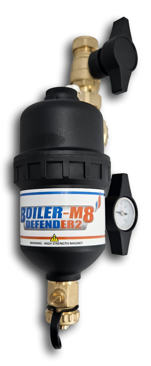 Boiler-M8 Defender-2 22 mm Magnetic Filter – Central Heating System Protection & Filtration