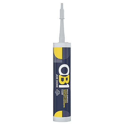 OB1 Hybrid Clear Hybrid General-purpose Adhesive, sealant & filler, 290ml