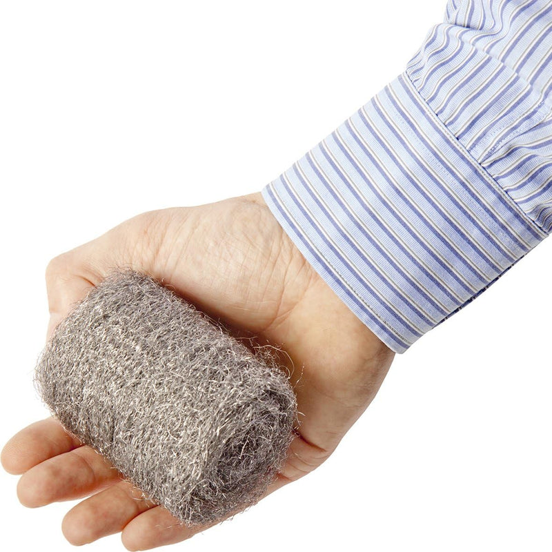 Arctic Hayes Steel Wool Pads — Pack of 8 (WB8) | Medium Grade, 0.018 kg