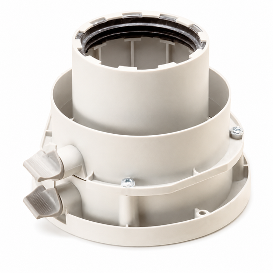 Worcester Bosch 125mm High Level Horizontal Flue Adaptor 7719002433