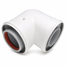Worcester Bosch 125mm 90° Flue Elbow 7719003664