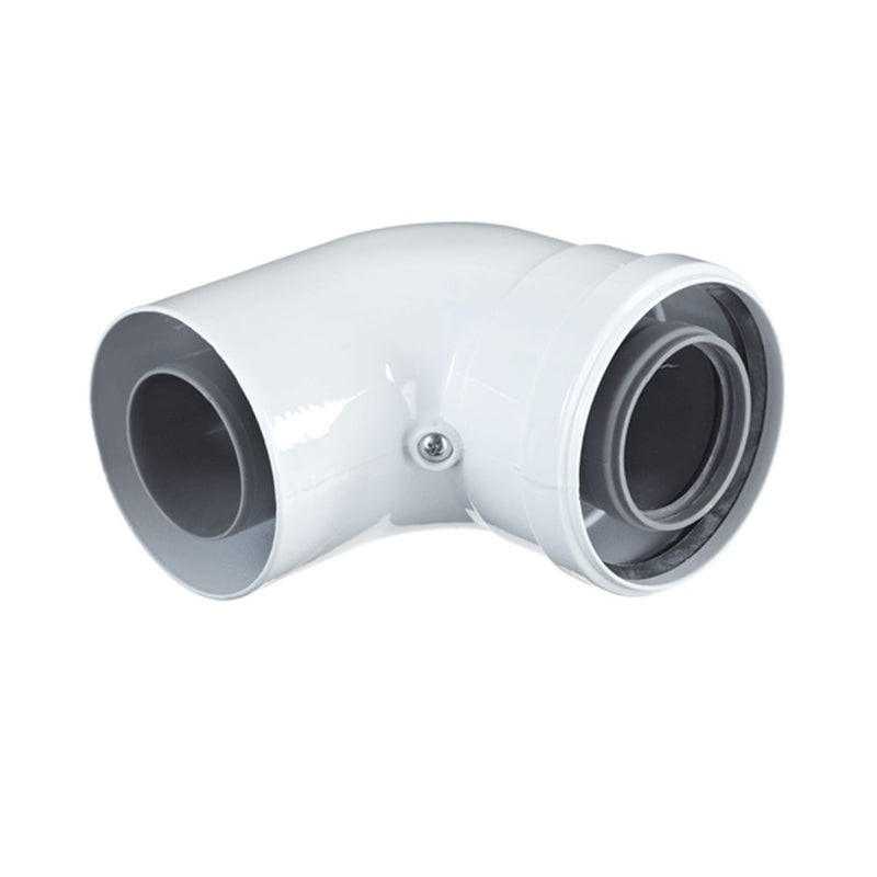 Baxi Multifit 60/100 93° Flue Bend – Boiler Flue 60 mm/100 mm 720648401