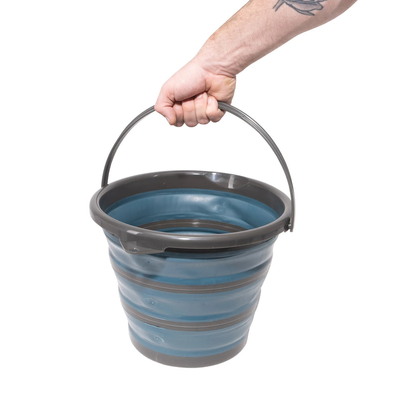 Arctic Hayes Collapsible Bucket — 10 Litre | BPA-Free, Space-Saving