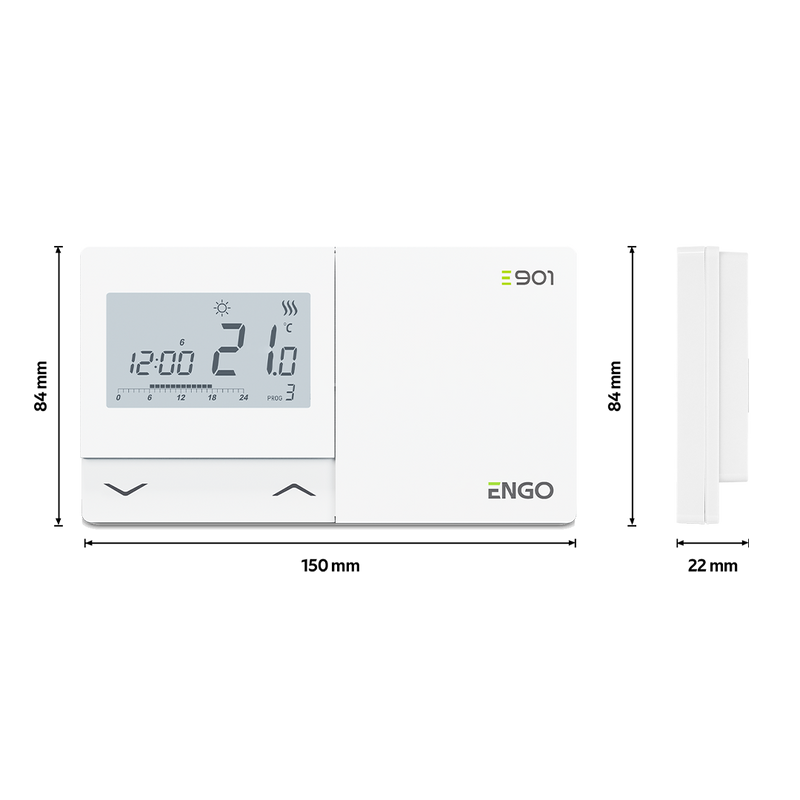 ENGO E901 Programmable Wired Thermostat