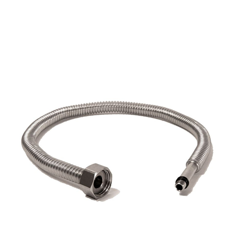 RIDGELINE 10mm Male × 1/2" Female 500mm Full Bore Flexible Connector (WRAS Approved)
