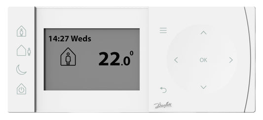 Danfoss TPONE-B Programmable Room Thermostat – 7 Day Digital Heating Control