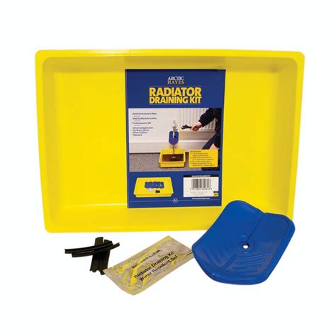 Arctic Hayes Radiator Drain Down Kit — DT1 (Tray, Collars, Barrier Gel)