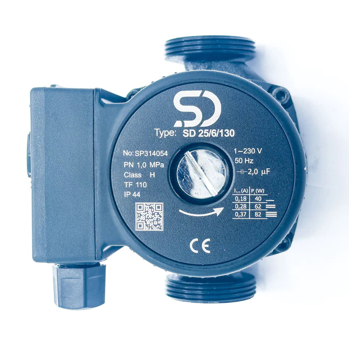 SD Domestic Standard 15 to 60 Heating Circulator PUMP 130 mm  [BULK BUYS]