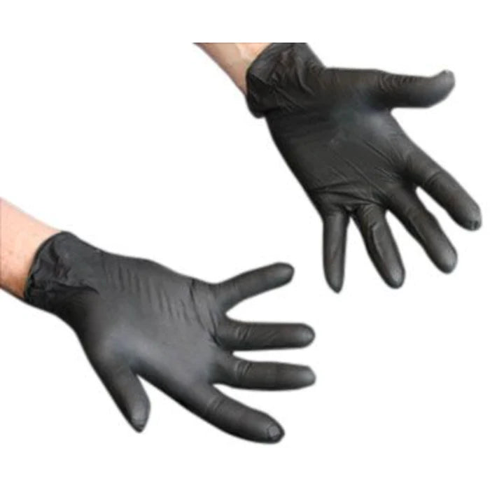 Black Mamba Super Tough Disposable Gloves | LRG [BULK BUYS]