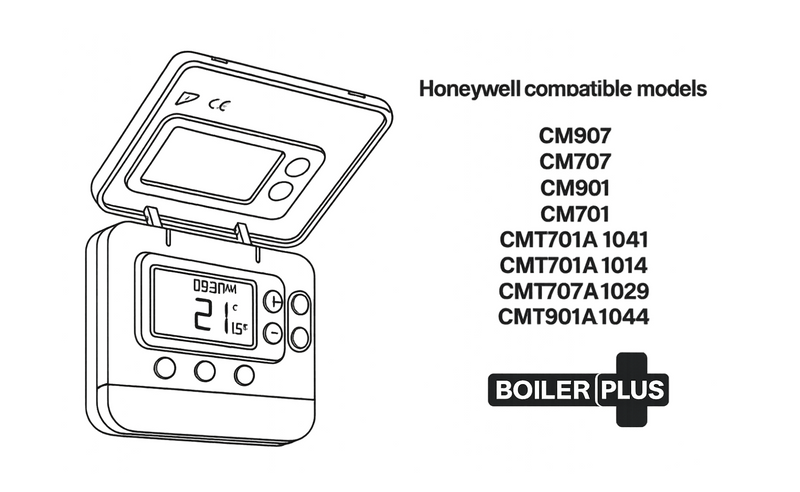 Honeywell CM907 CM901 CM707 CM701 CMT Wired Room Thermostat TTHWP - (ENGO E901 Wired Will Be Provided)