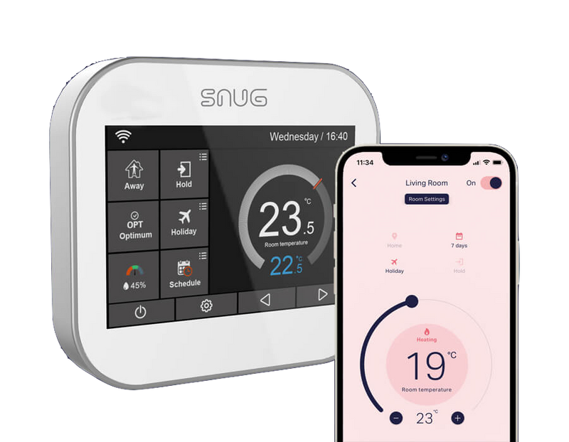 SnugStat RF Smart Wi-Fi Thermostat (White)