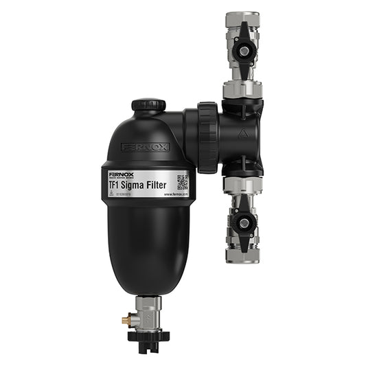 Fernox TF1 Sigma 22mm Filter with Valves