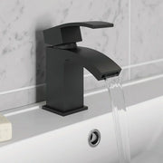 Kartell K-VIT Fiuto Nero Mono Basin Mixer (T8322NW) Full Black