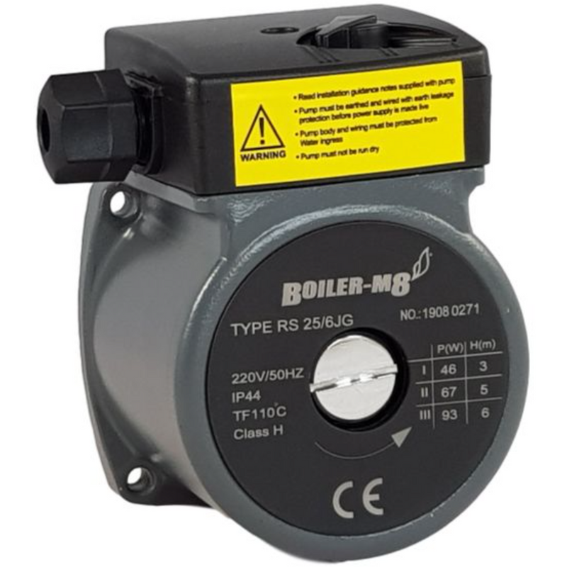 BOILER-M8 Universal Circulator Pump Head (15-50 / 15-60)