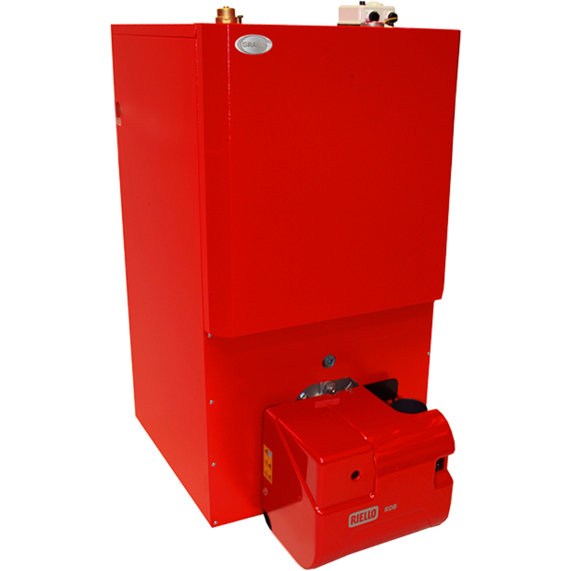 Grant Vortex 50-90 Condensing Boiler (Red Cased) | 15-26 kW Efficiency