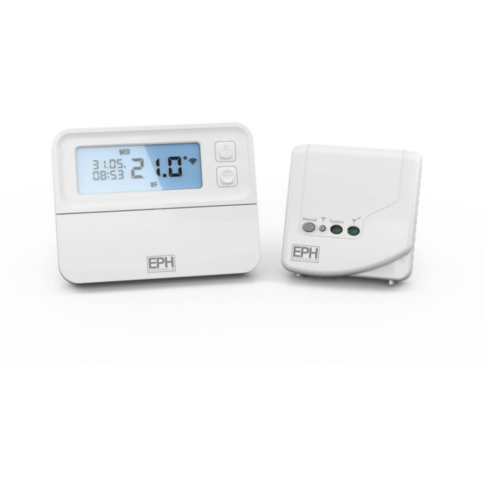 EPH Combi Pack 4 – Wireless Programmable RF Thermostat & Receiver (Heating Zone Control)