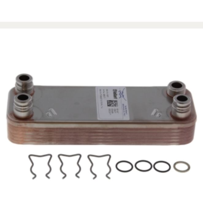 Vaillant Heat Exchanger | Secondary | 065088 | 12 Plate