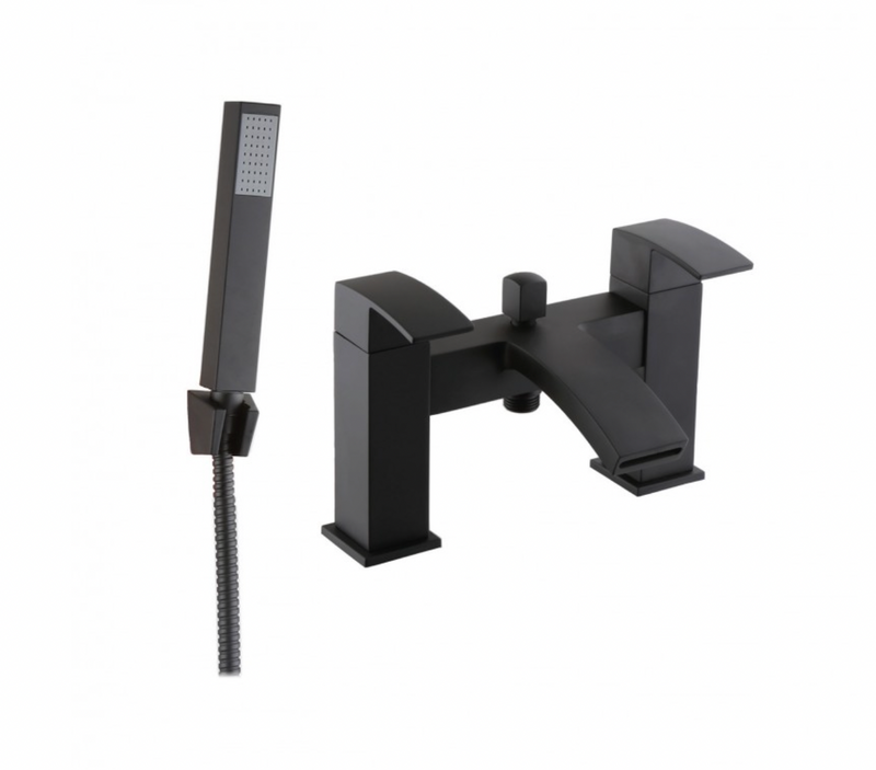 Kartell K-VIT Fiuto Nero Bath Shower Mixer (T8321NW) Full Black