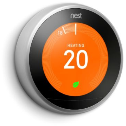 GOOGLE NEST 3RD GEN PRO WIRELESS HEATING & HOT WATER SMART THERMOSTAT