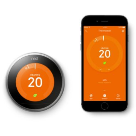 GOOGLE NEST 3RD GEN PRO WIRELESS HEATING & HOT WATER SMART THERMOSTAT