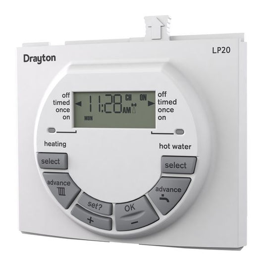 Drayton LP20 Programmer White 25039DR