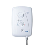 Triton T80Z Fast-Fit Electric Shower — White/Chrome | 8.5kW, 9.5kW & 10.5kW