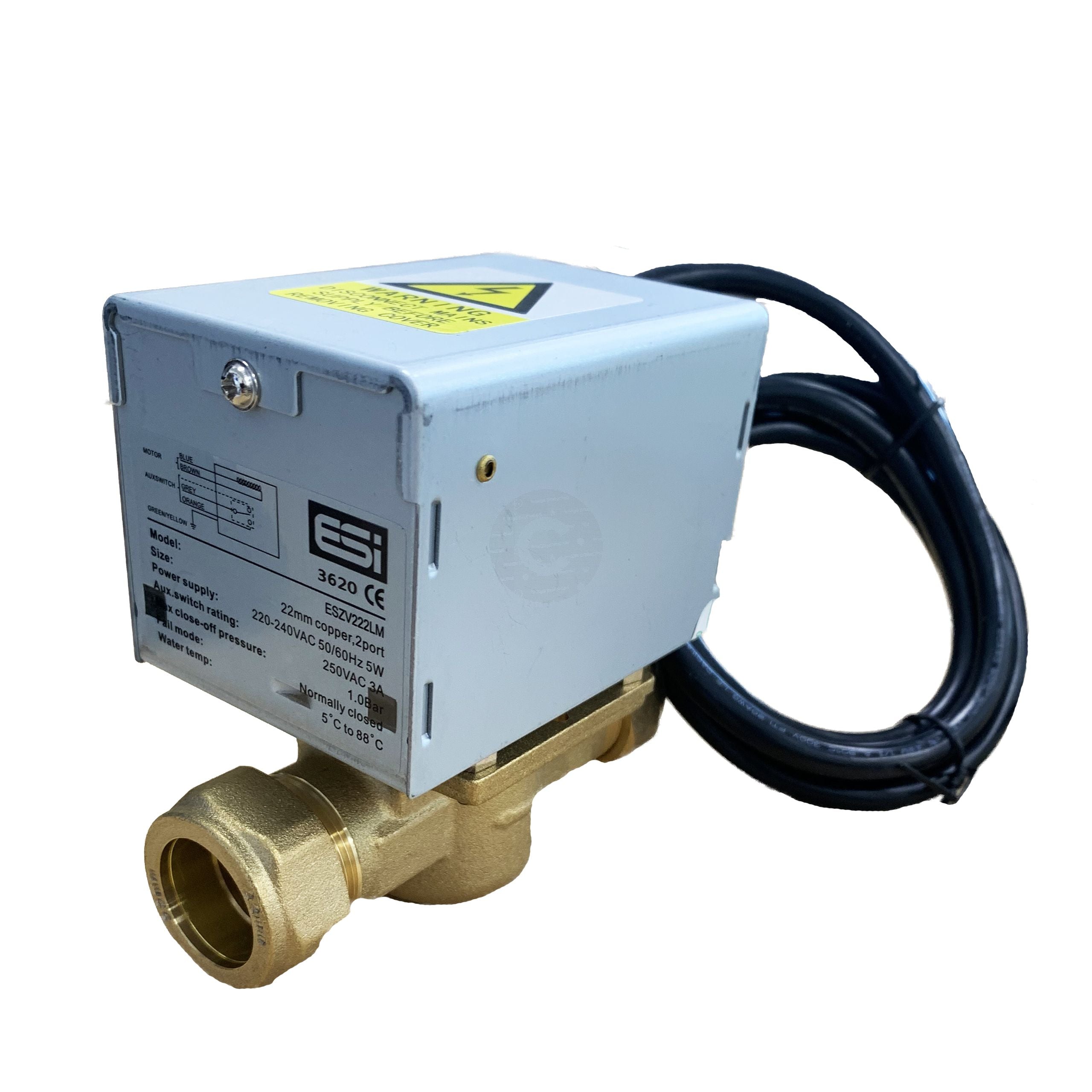 ESi 22 mm 2 Port Motorised Zone Valve | #1 Source UK & Ireland for ESI