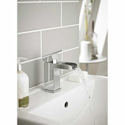 Kartell K-Vit Chrome Adore Mono Basin Mixer Tap – Modern Bathroom Style
