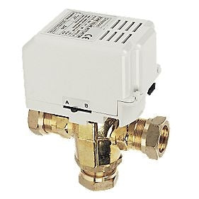 Drayton 22mm 3 Port Motorised Mid-position Valve MA1/679-3