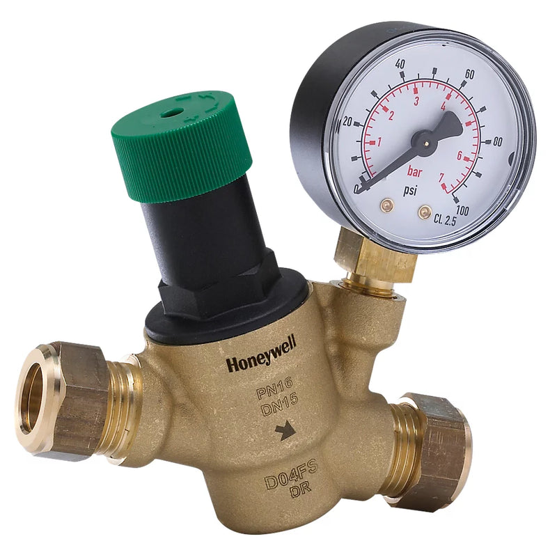 HONEYWELL HOME PRESSURE REDUCING VALVE 15MM X 15MM